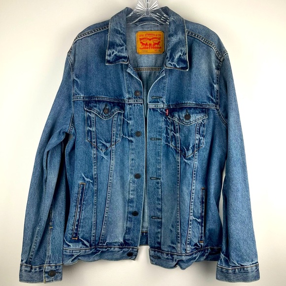 Levi's Other - Levi’s Trucker Denim Jean Jacket Men’s Size XL Style # 723340139